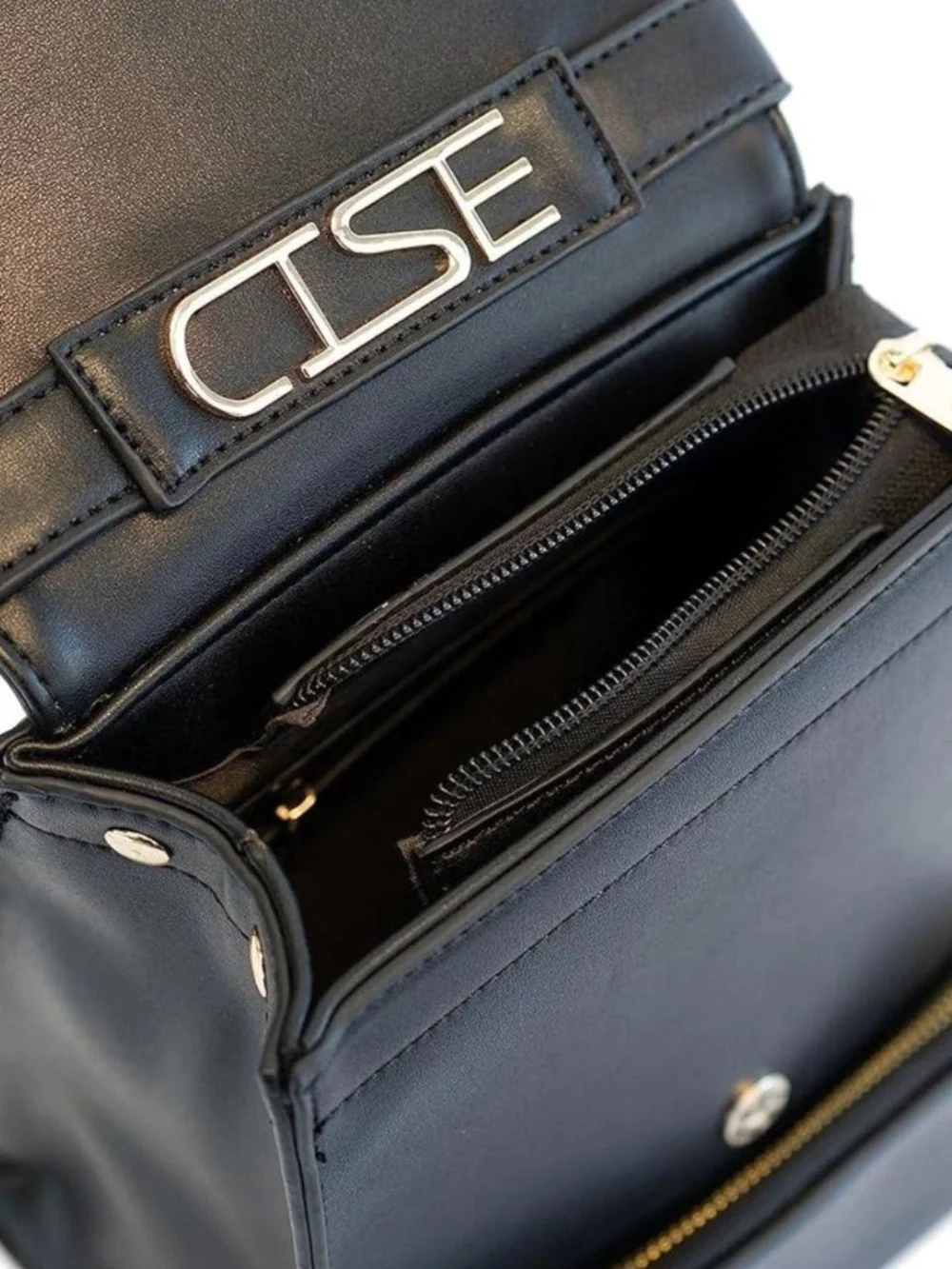 Cise black faux
